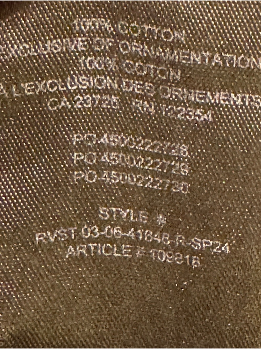 TNA Women’s Supply Cargo Pants / Utility Joggers – Olive Green – Size 6 - Picture 9 of 10